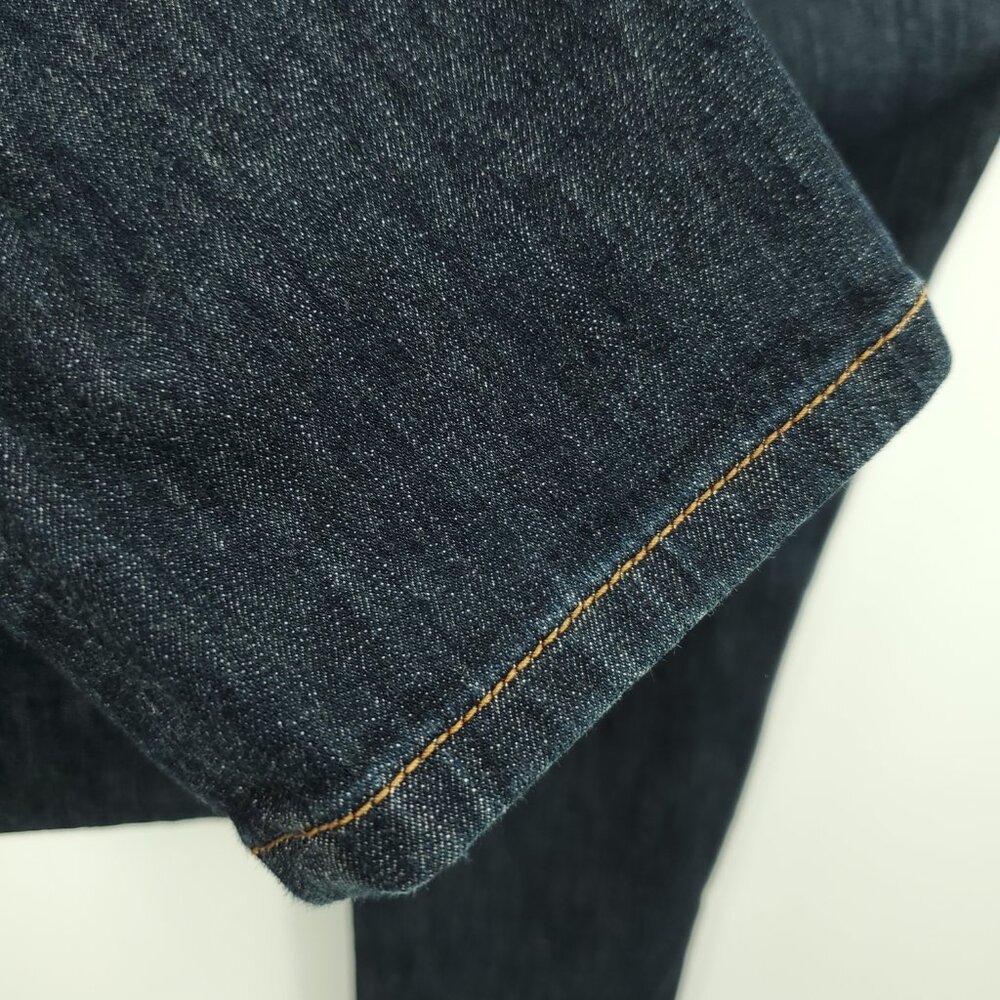 Prada High Rise Stretchy Skinny Jeans Size 31 Dark Blue - Picture 13 of 15